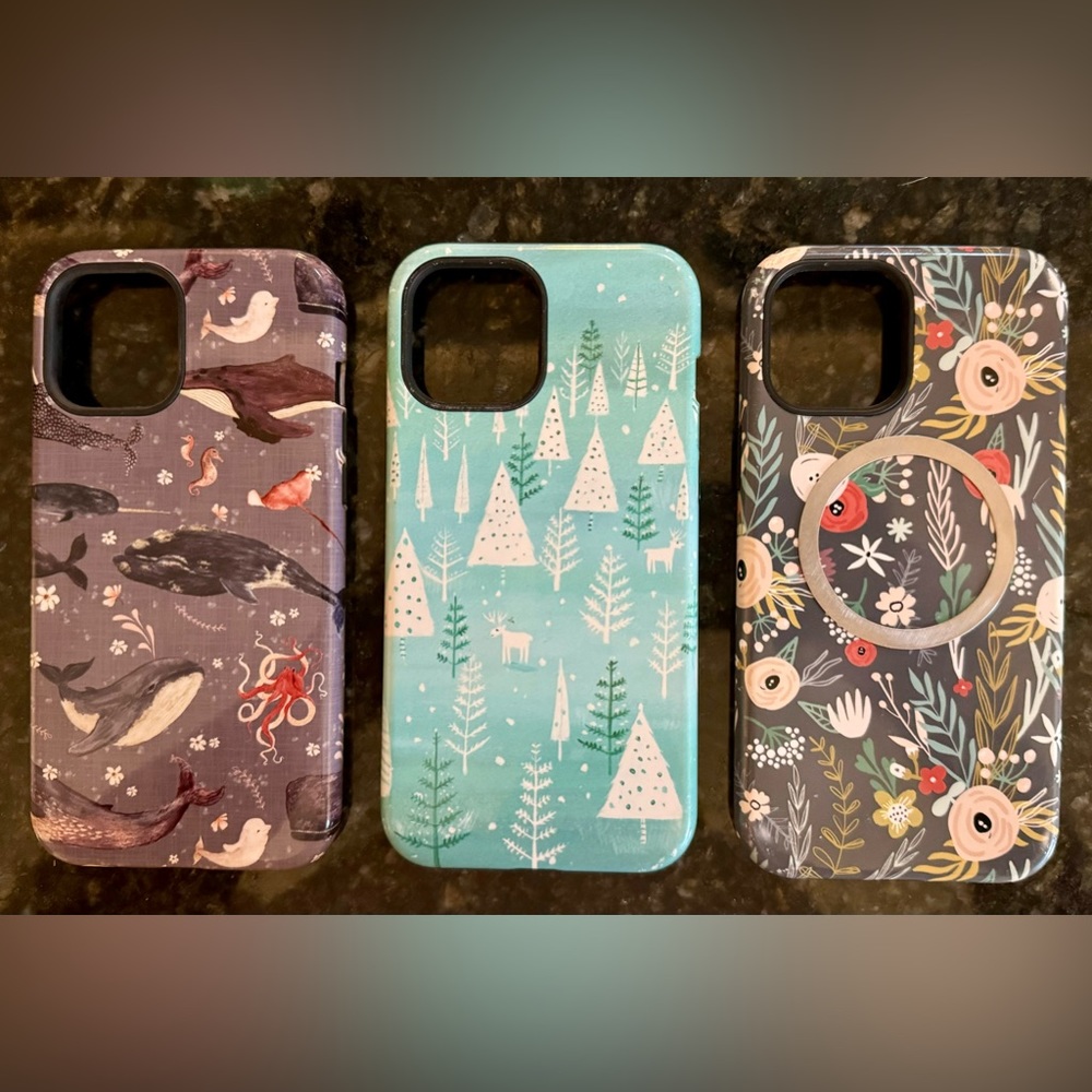 Stringberry iPhone 12 ProMax cases (lot of 3)